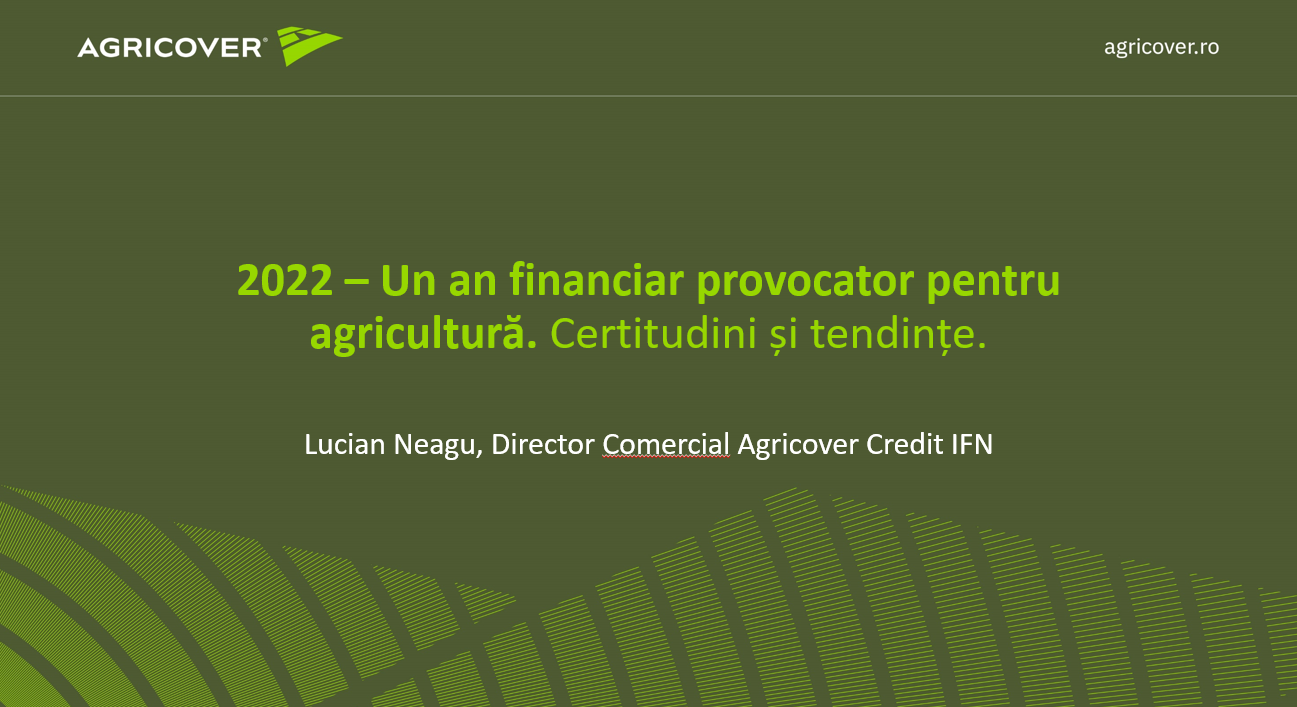 Cover prezentare an financiar provocator